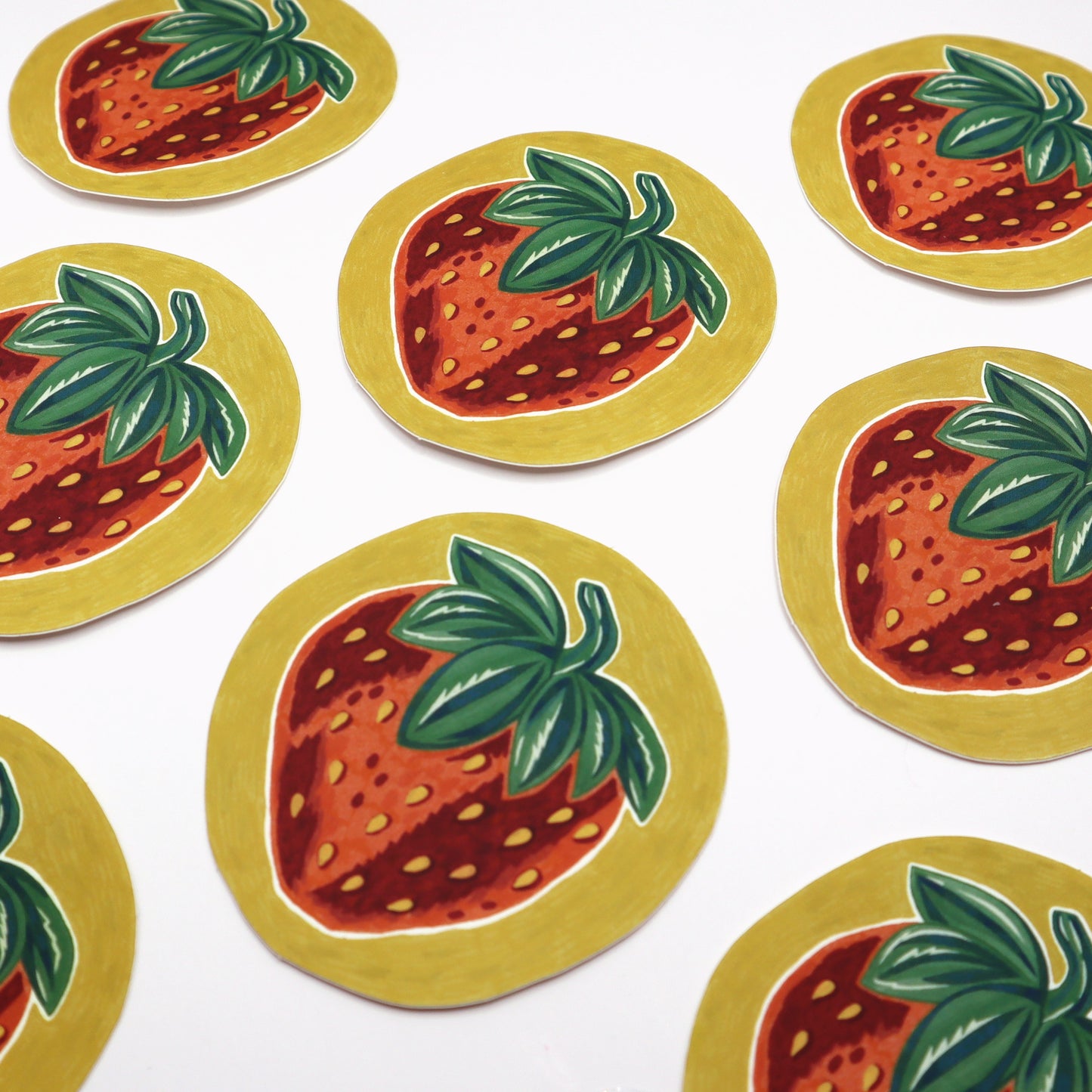 Juicy Strawberry Sticker