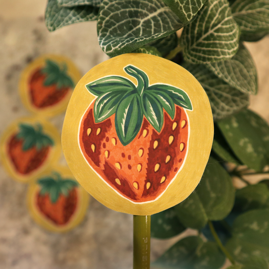 Juicy Strawberry Sticker