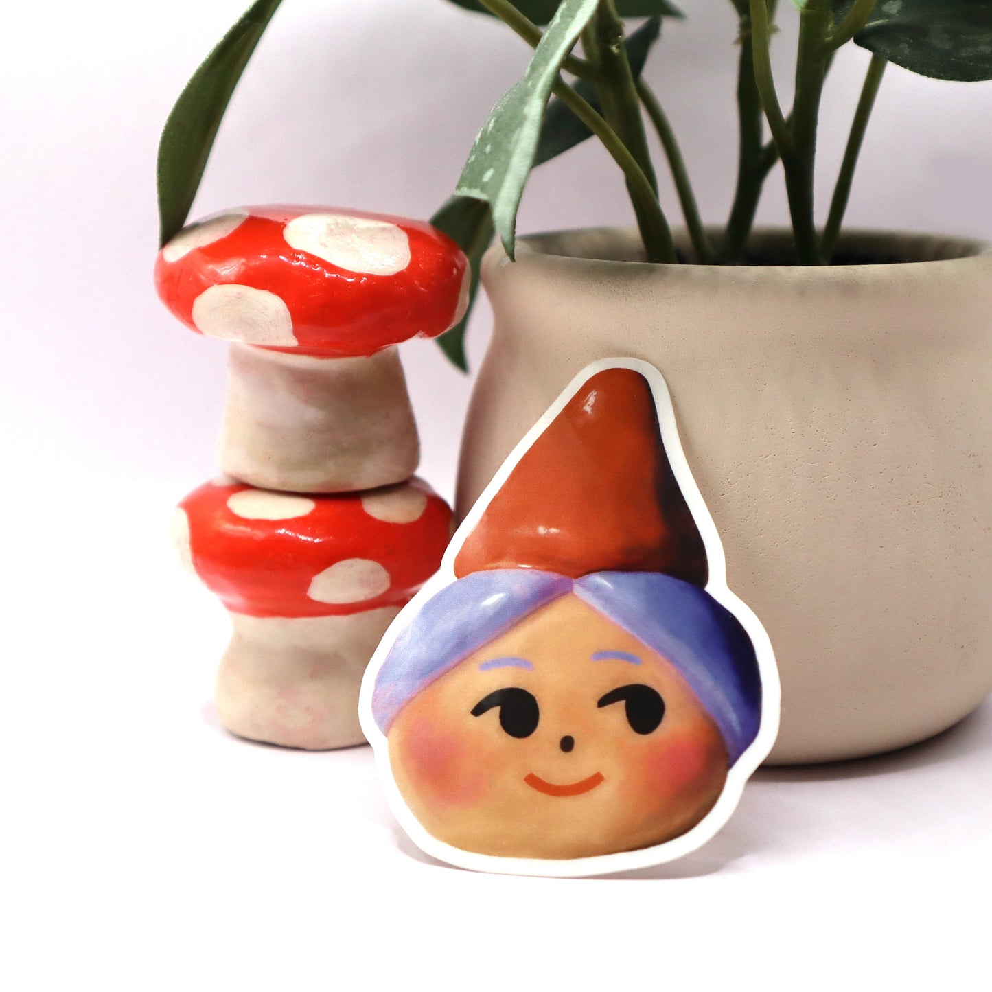 Gnome Friend Sticker