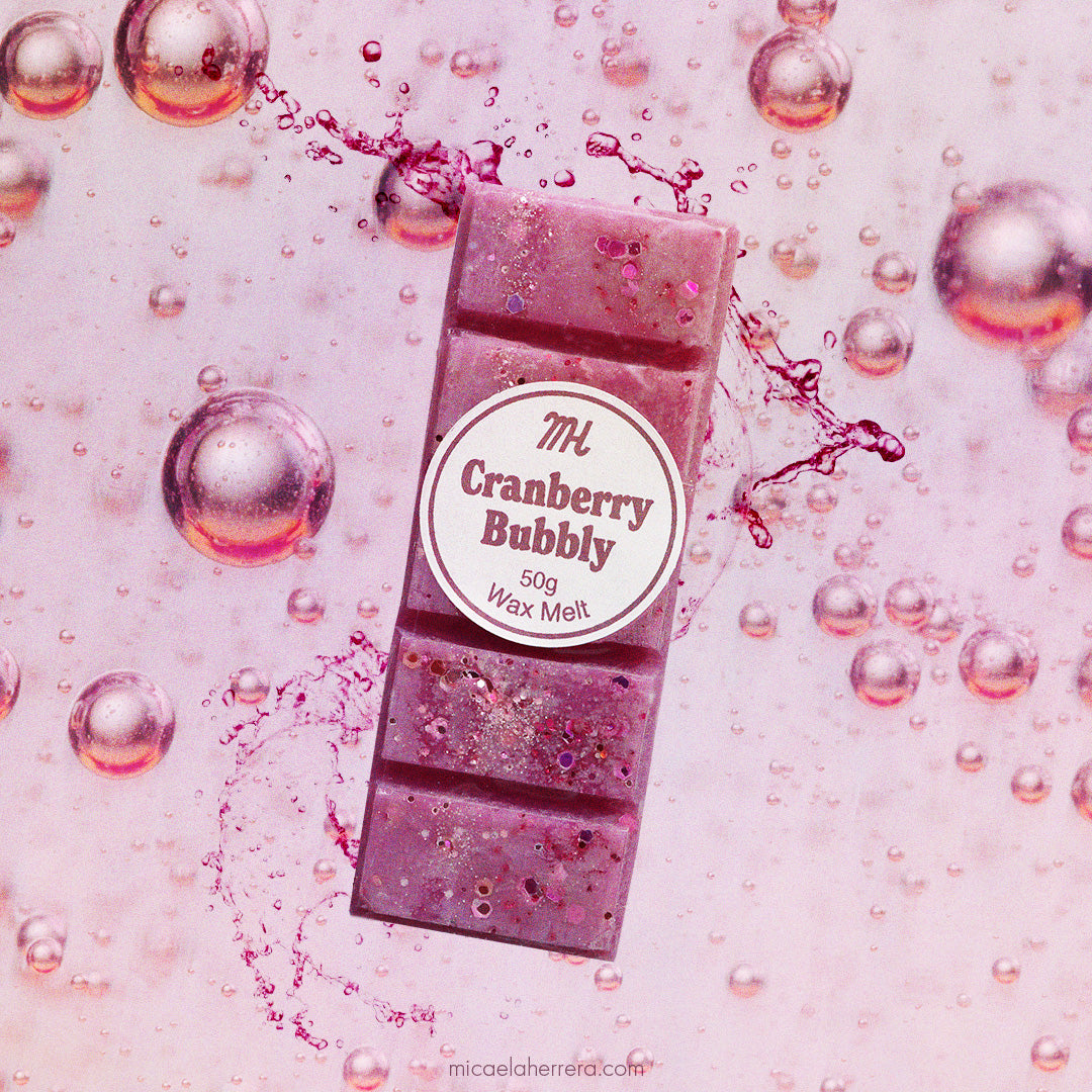 Cranberry Bubbly Scented Wax Melt